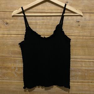 a black triangle tank